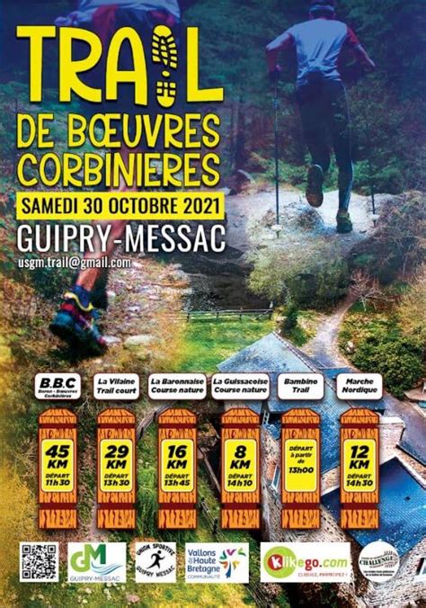 A Votre Agenda Trail De Boeuvres Le Blog De Guipry Messac