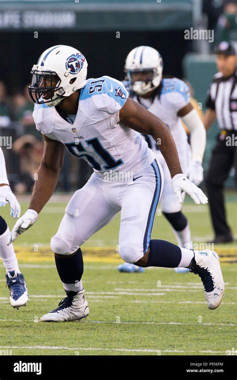 December 13 2015 Tennessee Titans Linebacker David Bass 51 In