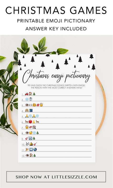 Christmas Emoji Game Printable Printable Yearly Calendar