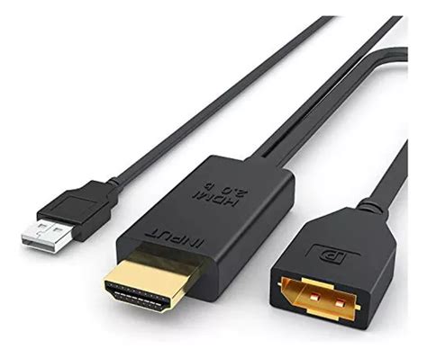 Adaptador Hdmi A Displayport 4k 60 Hz Koopman Hdmi A Dp Con Envío gratis