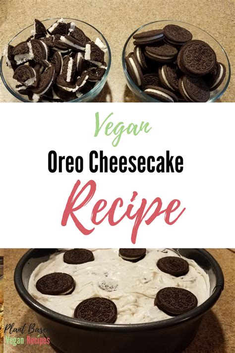 Vegansk Oreo Cheesecake Recept John Wade Bruidstaart