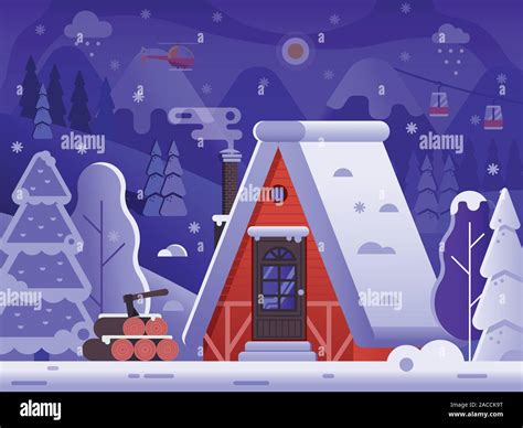 Background design landscape log Stock Vector Images - Alamy 