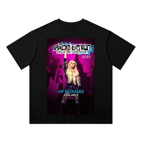 Avril Lavigne All Your Friends 2025 Tour Merch T Shirt Short Sleeve Men