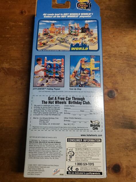 1998 Hot Wheels House Calls 5 Car Gift Pack 21080 Some Box Damage See