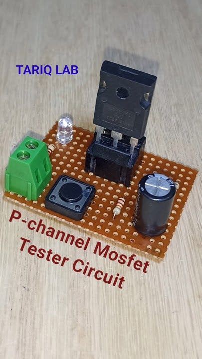 Mosfet Tester Circuit P Channel Mosfet Tester