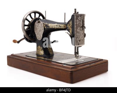 Antique Sewing Machine Stock Photo Alamy