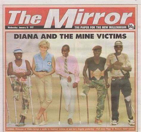 Newspaper Article The Mirror Princess Diana Diana