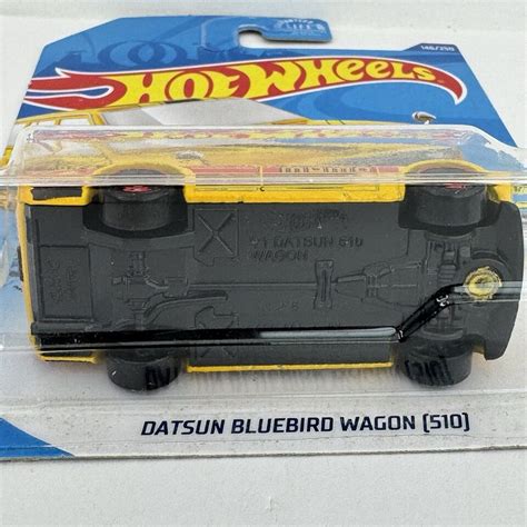 Hot Wheels Datsun Bluebird 510 Wagon Yellow Momo HW Speed 8 10 Kroger