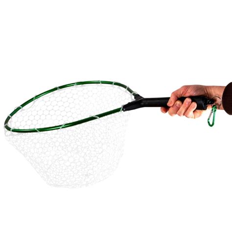 Snowbee Rubber Mesh Hand Trout Landing Net Medium