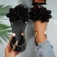 sandals for women black heels 5