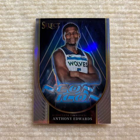 Yahoo W Anthony Edwards Panini Prizm No