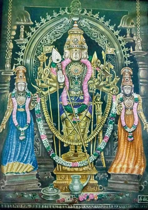 Pin By Chitra On Deities Skanda God Art Lord Ganesha Paintings