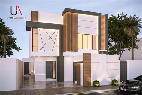 Modern Design For A Villa In Riyadh Saudi Arabia Behance Riyadh