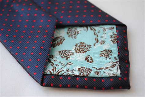 navy and red pin spot design tie – W.H Taylor Shirtmakers
