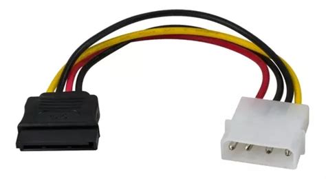 Cable Power Molex A Sata Cm Pines Nuevos En Bolsita Mercadolibre