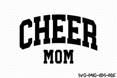 Cheer Mom Varsity SVG PNG Design Graphic By TheBundleStore381