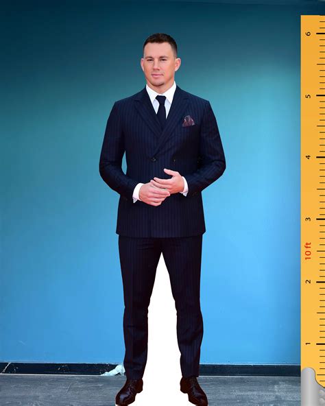 💪 Channing Tatum Cardboard Cutout – Life Size Standee Hollywood ...