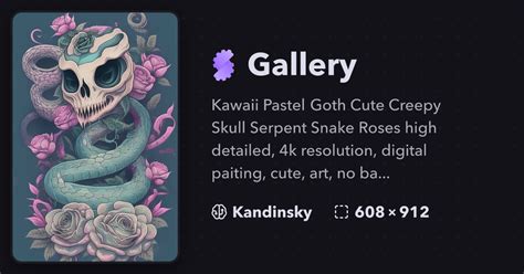 Kawaii Pastel Goth Cute Creepy Skull Gallery Stablecog