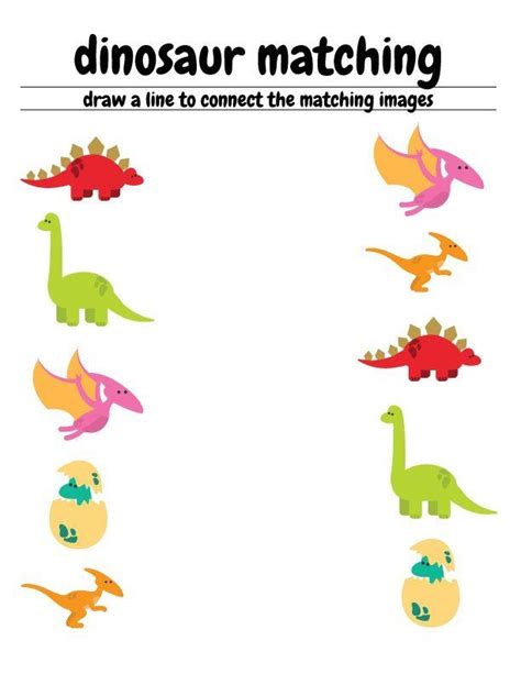 Printable Dinosaur Words And Pictures For Preschool Trevor S Wright