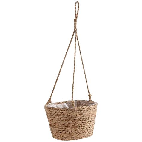 1 Flower Basket Clearance Seagrass Wicker Basket Wicker Basket Flower