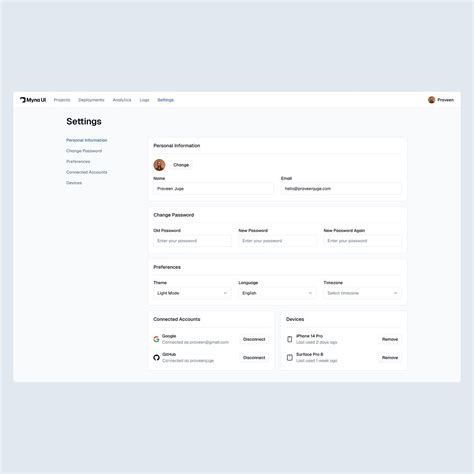 Praveen Juge On Instagram User Settings Uidesign Uxdesign Uiux