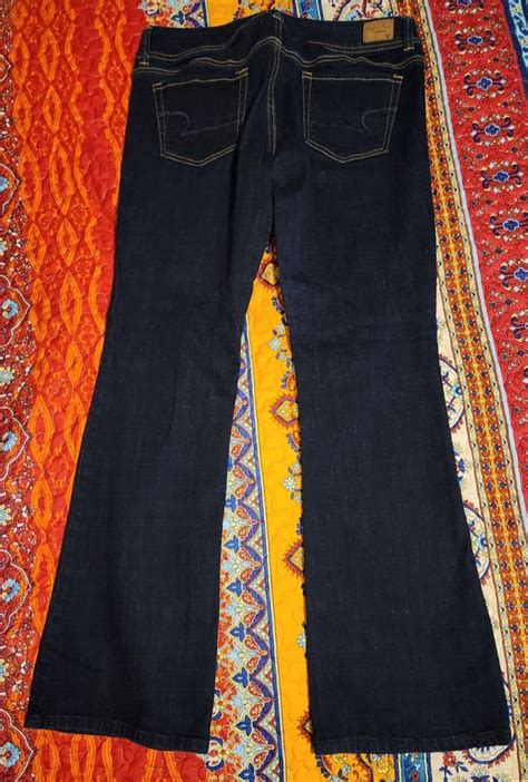 American Eagle Jeans Womens Regular Blue Boot Cut Super Stretch