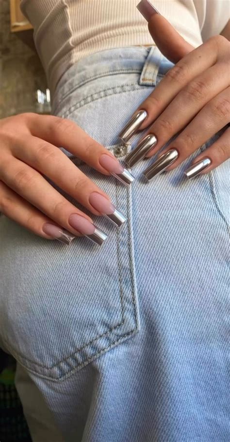 Pin By Vivi Alves On Unhas Gel Nails Stylish Nails Long Nails