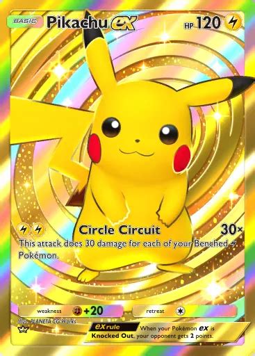 Pikachu Ex Pok Mon Tcg Pocket Card Untapped Gg