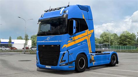 Fh Fh Aero Customizable Paint Job V For Ets Euro Truck