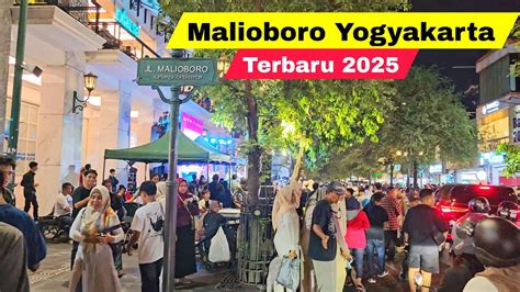 Suasana Malioboro Yogyakarta Terkini Di Malam Hari Wisata Jogja