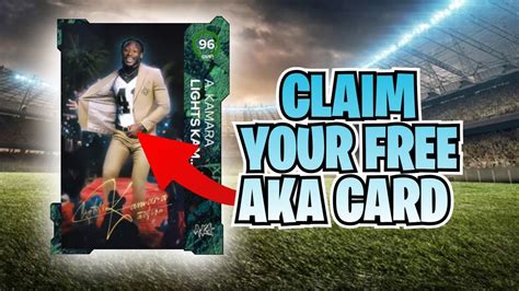 How To Claim Your Free Aka Icon Card In Madden 25 Ultimate Team YouTube