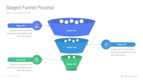 Staged Funnel Process Powerpoint Template Designs Slidegrand