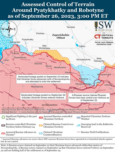ukraine war map shows kyivs forces edge closer  key southern town