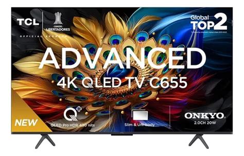 Smart Tv K Uhd Qled Tcl C Wi Fi Jersu Indica Ofertas