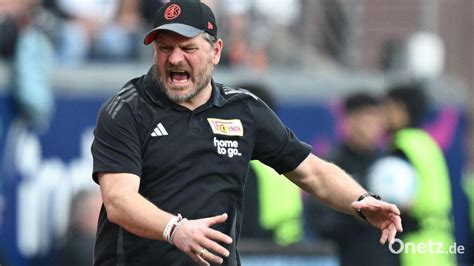 Union Coach Baumgart Wettert Ber Gelb Regel Onetz