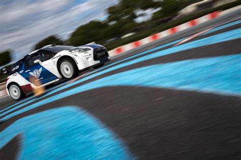 Valtteri Bottas Prepares For The Rallycircuit On The Paul Ricard Track