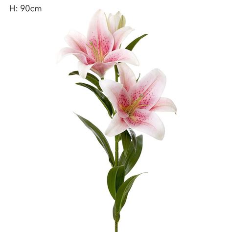 Lily Real Touch Pink Pink Lily Flower Different Types Of Flowers