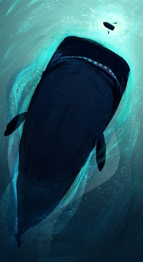 The Whale By Kyle Mcqueen Via Behance Illustration Cool Art Whale