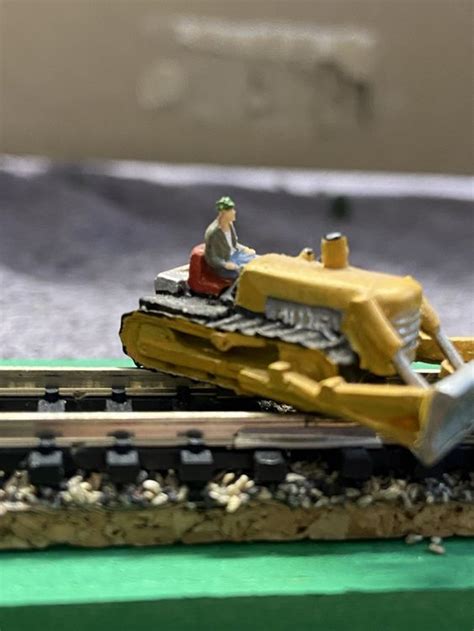 Miniatur Bulldozer Modellbau Modellbahn Spur N Kaufen Auf Ricardo