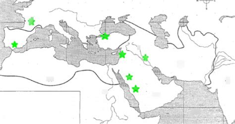 Unit Islamic Empire Map Review Diagram Quizlet