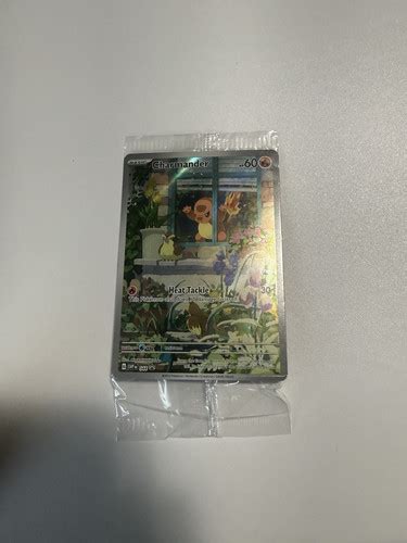 2023 POKEMON SVP EN OBSIDIAN FLAMES ETB CHARMANDER 044 BLACK STAR PROMO