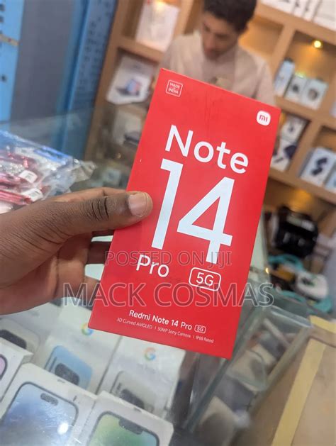 New Xiaomi Redmi Note 14 Pro 5G 256 GB Black In Ilala Mobile Phones