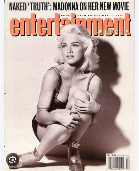 Madonna Entertainment Weekly May 1991 Vintage Magazine In Good