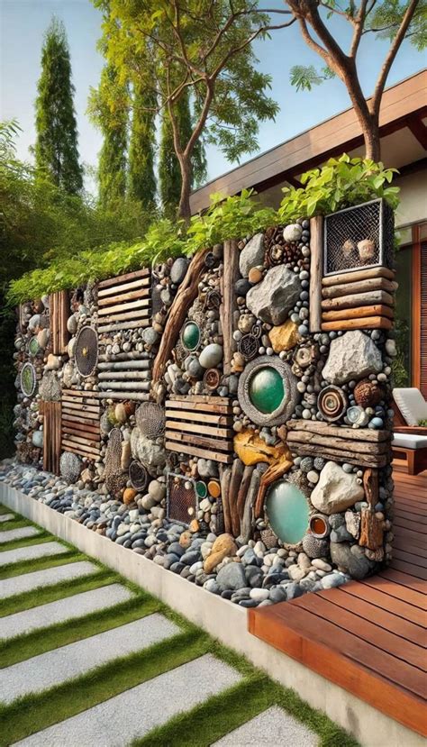 Elegant Gabion Fence Ideas For A Chic Landscape Garden