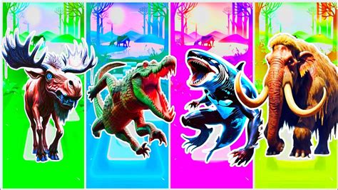 Tiles Hop Edm Zombie Moose Zombie Crocodile Zombie Whale Zombie