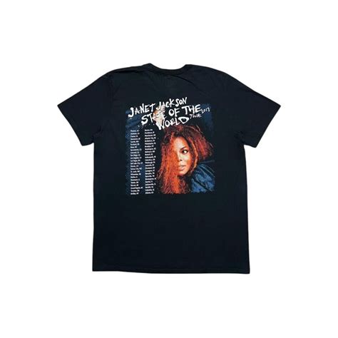 Janet Jackson State Of The World Tour T Shirt EBay