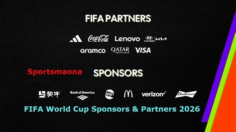 fifa world cup sponsors  official partners