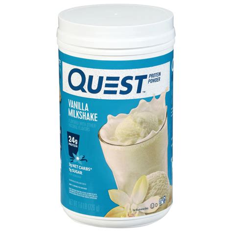 Save On Quest Gluten Free Vanilla Milkshake 24g Protein Powder Order