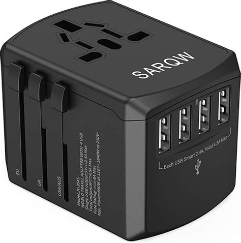 Amazon Sarqw Universal Travel Adapter International Power Plug