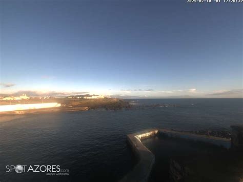 View Webcam Zona Balnear Do Negrito Terceira Azores Webcams